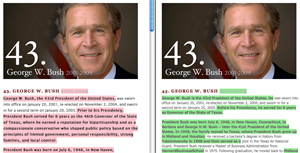 White House Updates Bush’s Biography: Less Prosperity, More BBQ