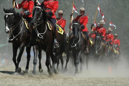 RCMP entertaining and policing