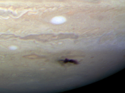 Large fireball observed after object strikes Jupiter