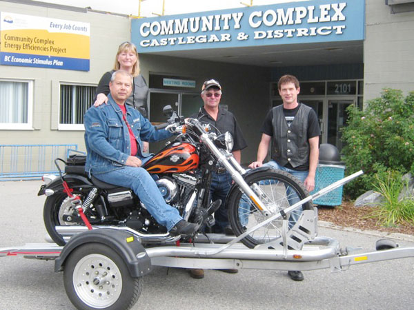 A little rain can't stop the West Kootenay Toy Run from being a success