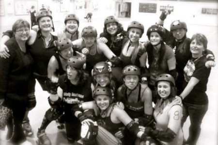 More ladies' roller derby action this weekend