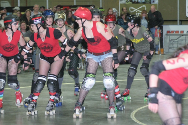 Flat Track Roller Derby stops in Nelson Saturday