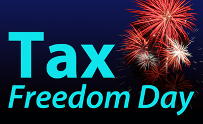 Tax freedom day lands on Wednesday — 16 days later than 2010