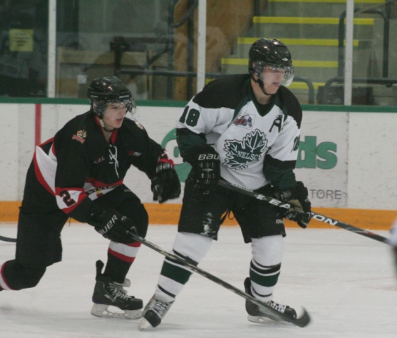 Leafs outlast Braves 8-6 to keep pace in Murdoch Division with Beaver Valley and Castlegar