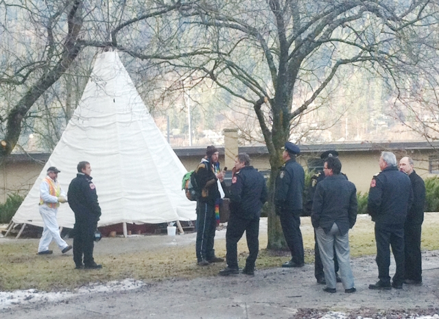 UPDATE: City officials dismantle Occupy Nelson camp; rally planned for Friday afternoon