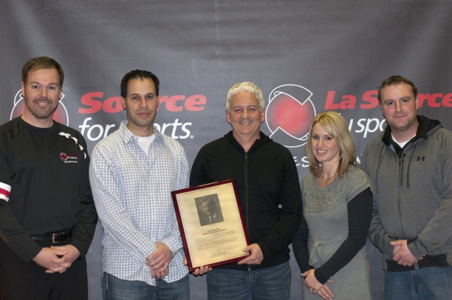 Local businessman Dale Donaldson of Mallard's Source for Sports recognized for years of dedication