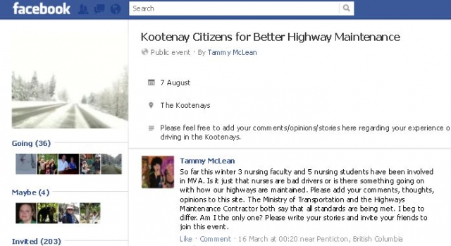 Facebook group encourages residents to voice concerns about local highway maintenance