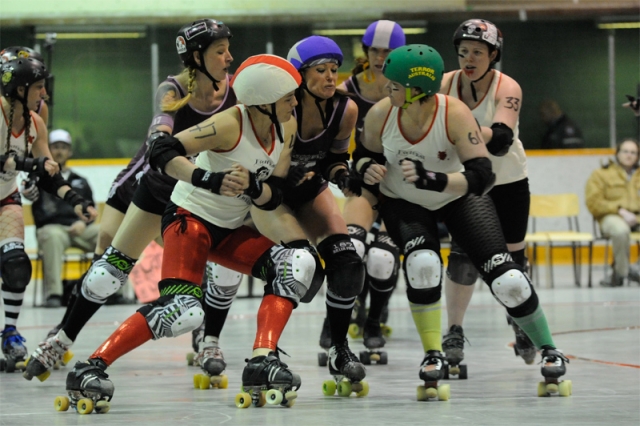 Kannibelles clean up on Raggedy Rollers in All-star exhibition action in Golden City