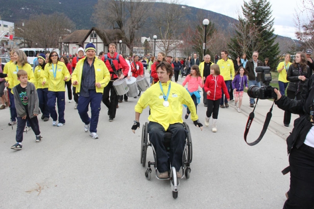 Tears of joy dominate the Nelson stop of the 25th Anniversary Rick Hansen Relay