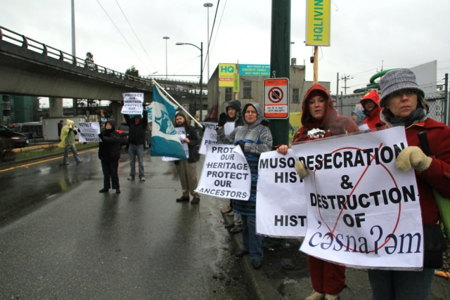Ancient Musqueam Marpole village site must be protected from further desecration