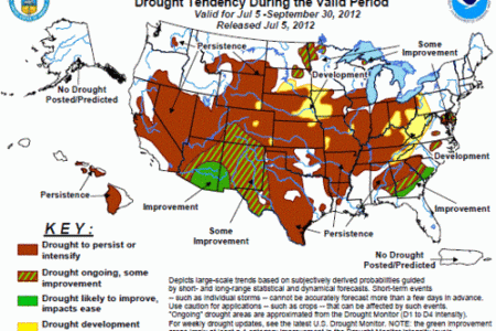Drought conditions impacting American food production