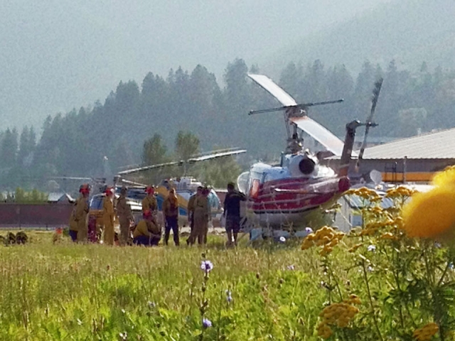  Five Mile Creek fire continues to burn