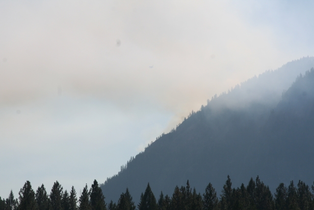 Owl Mountain fire still active