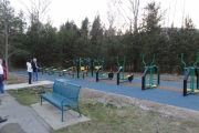 Rotary outdoor gym grand opening