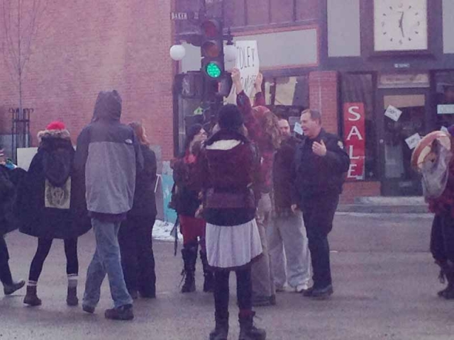 Protesters in Nelson join other Idle No More rallies across Canada