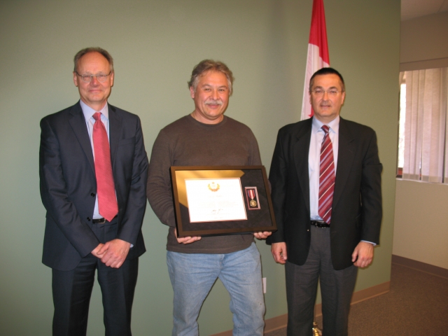 Former CBT chair receives Queen's Diamond Jubilee Medal