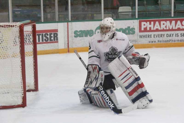 Leaf netminder inks letter of intent with BCIHL Champs