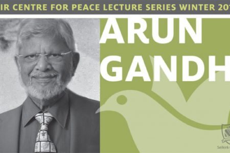 Mir Lecture Series presents Arun Gandhi, Peace Activist & Mahatma Gandhi’s Grandson