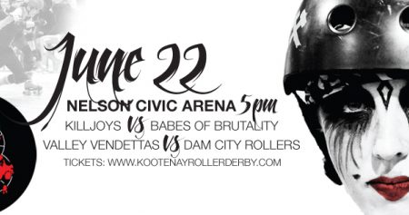 West Kootenay Roller Derby double header