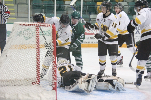 Leafs rout Bruins to remain on top of Murdoch tied with Beaver Valley 