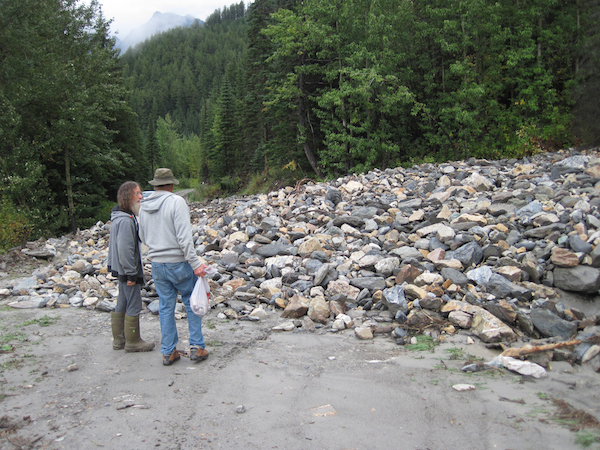 Mother Nature shuts down road into Farnham Glacier site