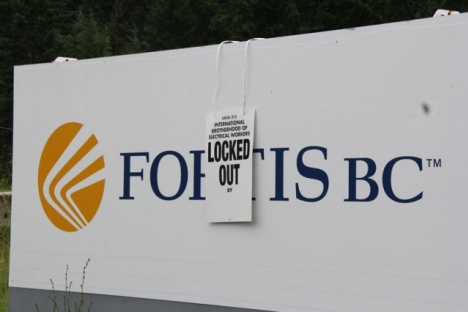 FortisBC manager severely injured as lockout of IBEW members nears six months