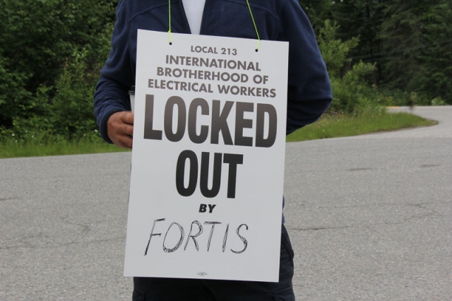 War of words continues in FortisBC lockout, union says company saving $7 Million in wages