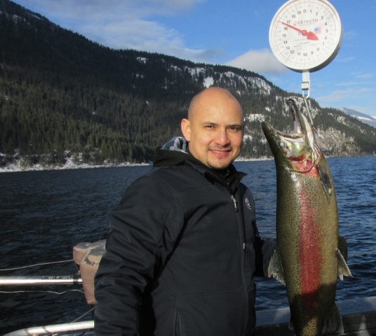 Sandoval lands $10,000 fish at Family Day Fishing Derby