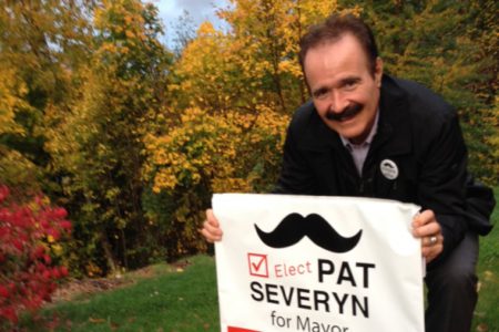 Vandals rain on Pat Severyn Campaign, go on sign-stealing spree