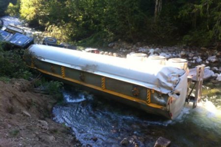 Provincial Court Judge agrees charges can proceed in Lemon Creek fuel spill case