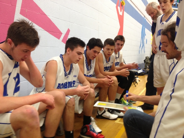 Bombers tip off high school hoop season with a victory over Rockers