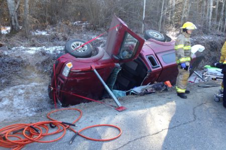 Pass Creek crash sends local to hospital