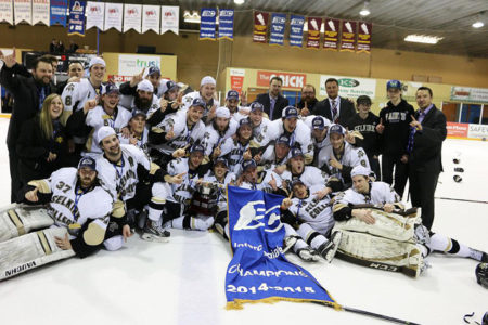 Selkirk Saints score BCIHL Three-Peat with sweep of SFU Clan