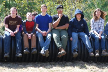 Cadets participate in leadership/bush weekend