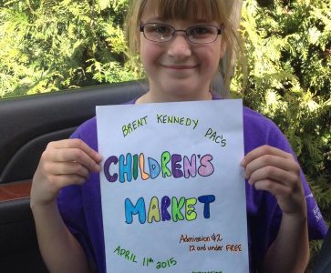 Market Saturday at junction supports school and local enterprise