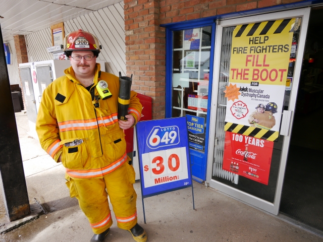 Robson Fire Department offers thanks after successfully putting the boots to Muscular Dystrophy