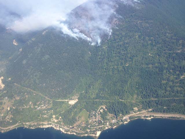 UPDATED: Lightning caused Mount Aylwin wildfire near Silverton new hotspot for Southeast Fire Centre
