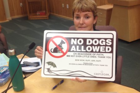 Fines for burning spike; new fine for off-leash dogs in city parks