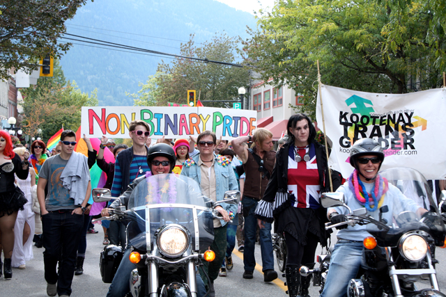 Kootenay Pride Parade brings out the crowds Sunday in Nelson