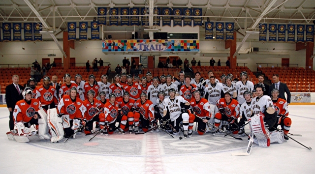 Selkirk College Saints and Trail Smoke Eaters Face Off in Third Annual Columbia River Cup