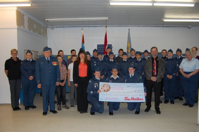 Significant donation brings cadets closer to a new hall