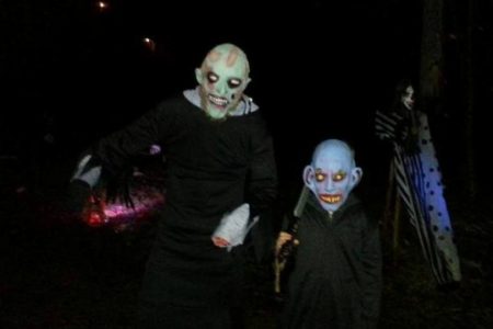 Locals put on free Halloween attraction for residents