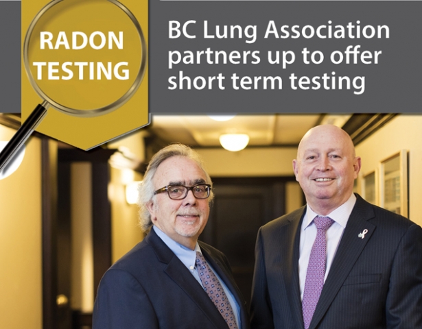 BC Lung Association steps up to offer short-term radon testing