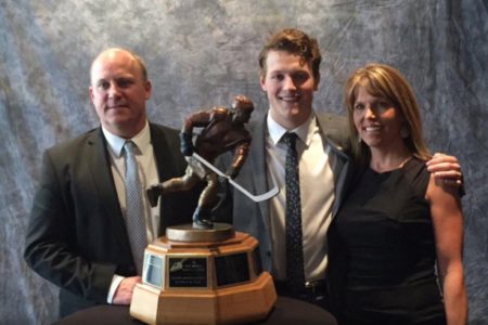 Nelson's Dryden Hunt caps amazing Junior career with WHL Player of the Year award