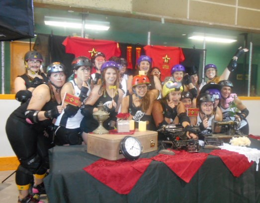 Roller Derby Fundraiser in Rossland for Trail Baby with Cancer