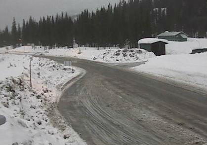 Snowfall Alert for Highway 3 Paulson Summit, Kootenay Pass