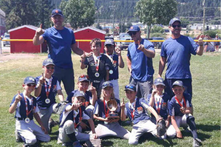 West Kootenay Tigers claw way to Cranbrook Slug Fest Baseball Title