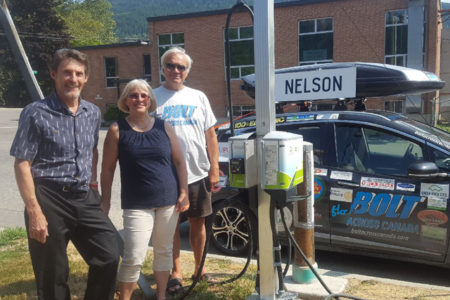 Coast to Coast Bolt tour makes charging stop in Nelson