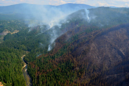 Wildfire Crews Making Headway on Fire Suppression