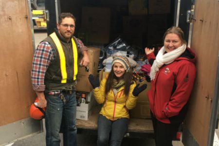 Kalesnikoff employees ring in festive season with $13,000 plus donation to local charities